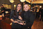 Anna Pfaff (Panther Marketing), Goran Gluvacevic (Panther Geschäftsführer) (©Foto: BrauerPhotos (c) Goran Nitschke)